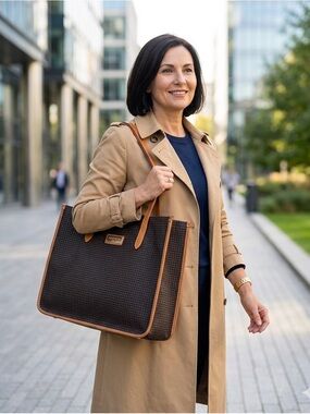 Ted Lapidus tote bag/ laptop bag
